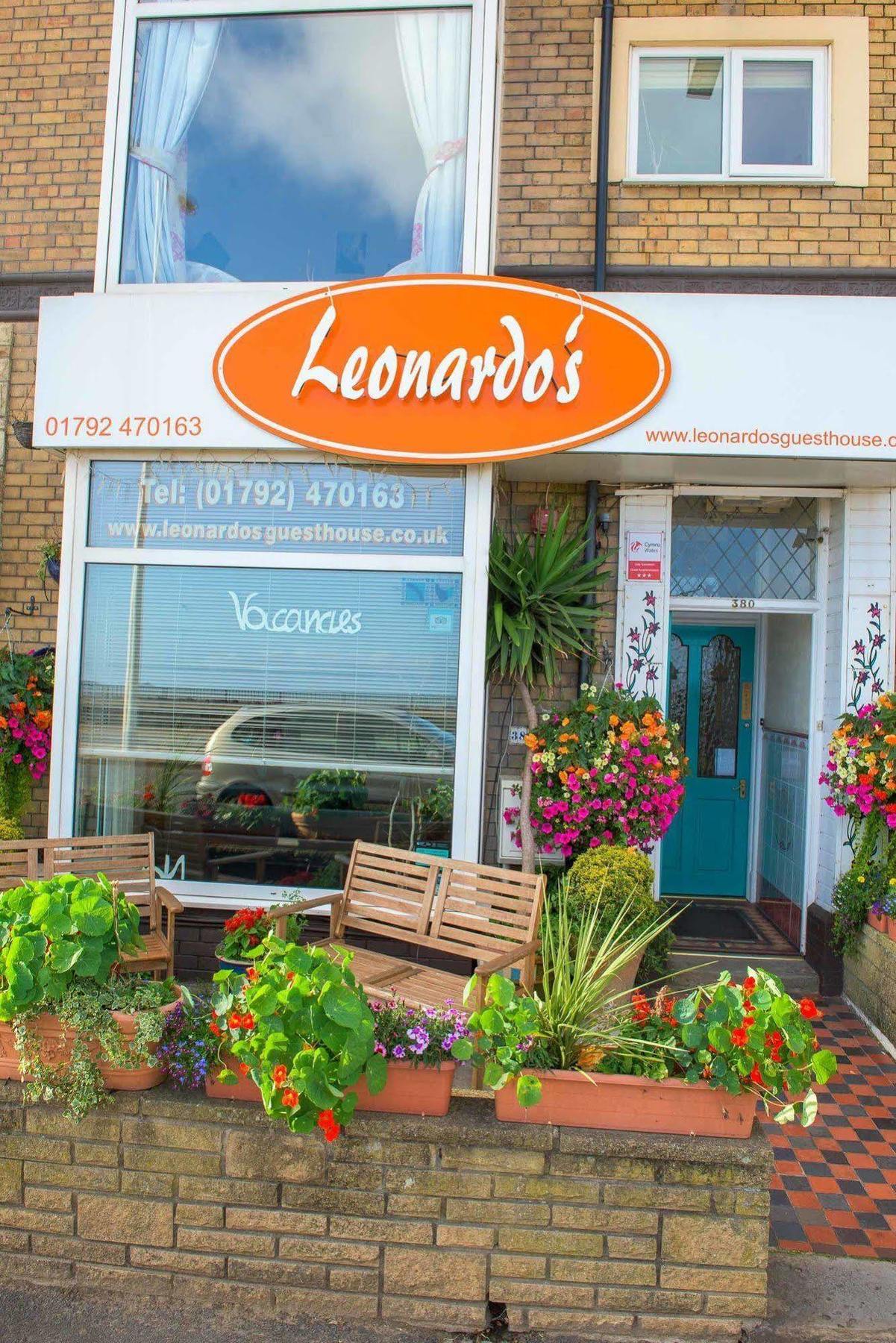 סוואנסי Leonardos Guest House מראה חיצוני תמונה